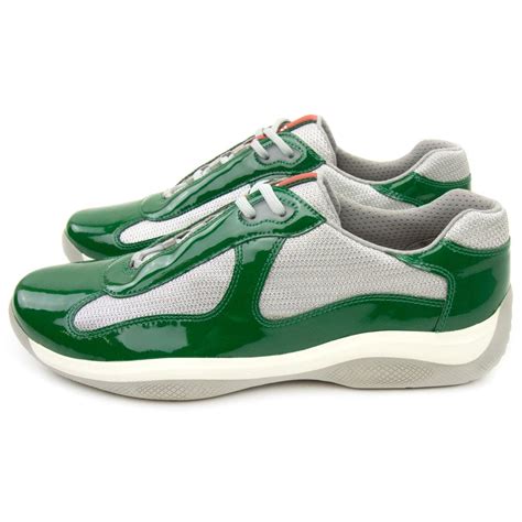 green prada shoes men|prada america cup green.